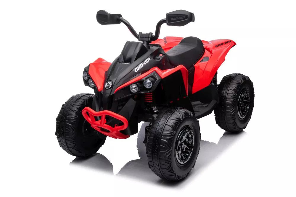 Elektrinis keturratis vaikučiams CAN-AM Renegade, raudonas