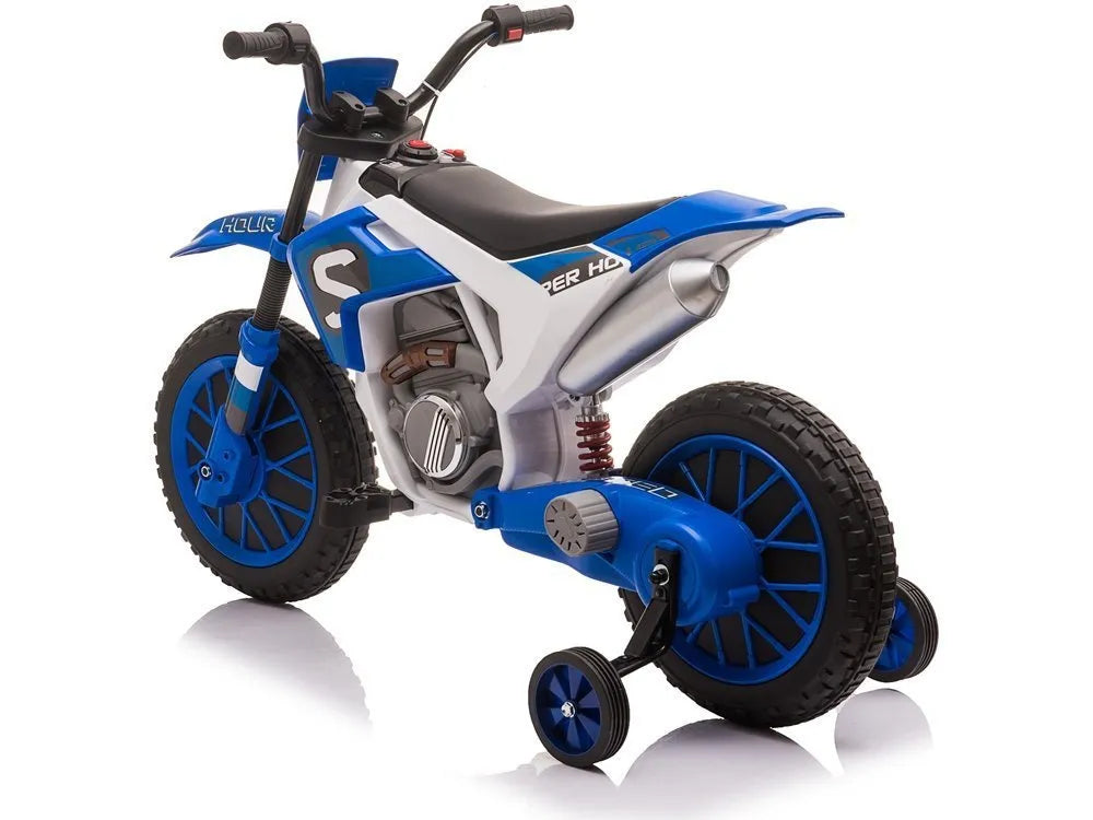 Elektrinis motociklas LEAN CARS XMX616 mėlynas