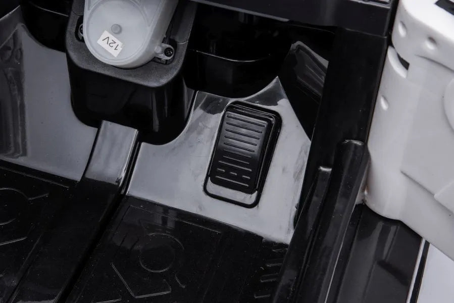 Elektrinis policijos automobilis LEAN CARS BBH-021, juodas