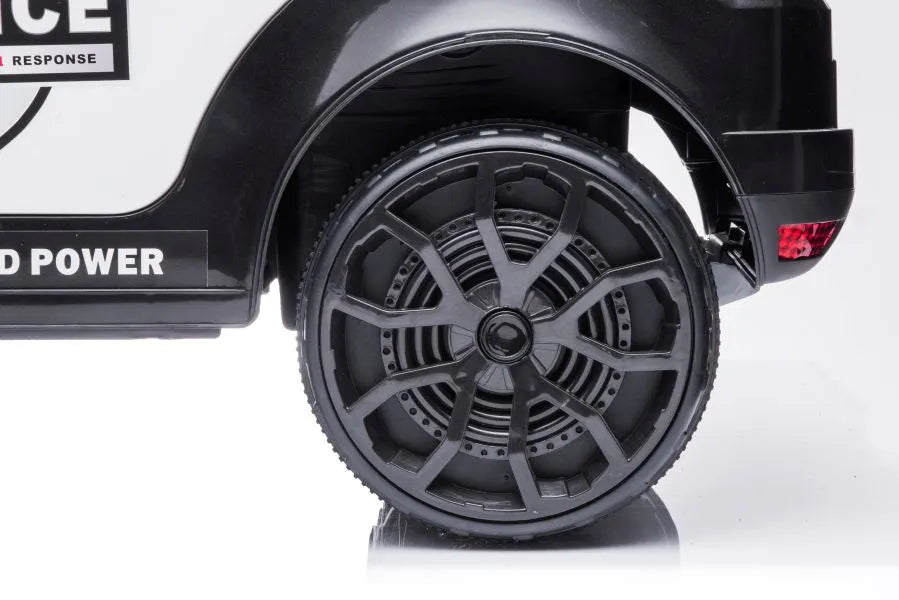 Elektrinis policijos automobilis LEAN CARS BBH-021, juodas