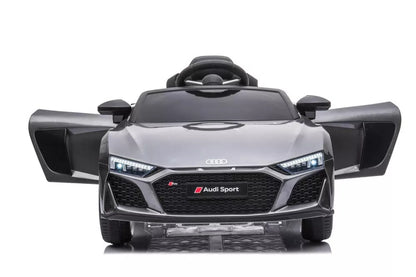 Elektrinis vaikiškas automobilis Audi R8 Lift A300, sidabrinės spalvos