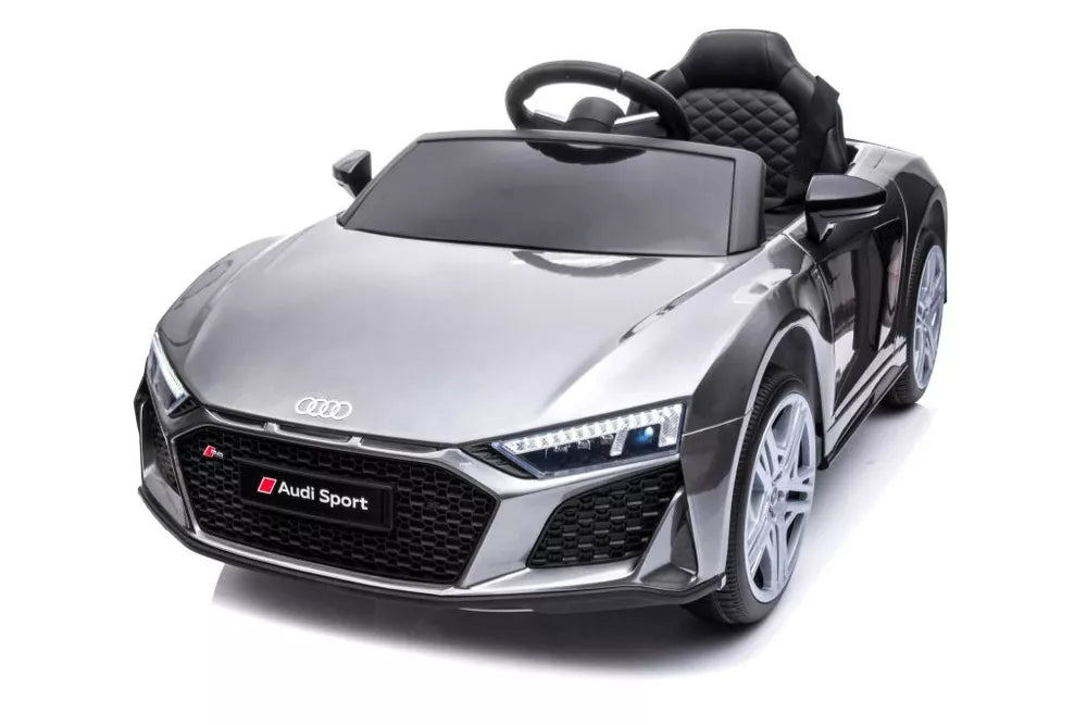 Elektrinis vaikiškas automobilis Audi R8 Lift A300, sidabrinės spalvos