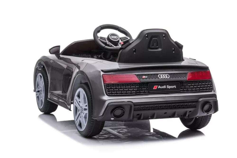 Elektrinis vaikiškas automobilis Audi R8 Lift A300, sidabrinės spalvos