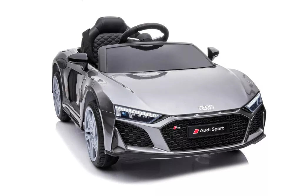 Elektrinis vaikiškas automobilis Audi R8 Lift A300, sidabrinės spalvos