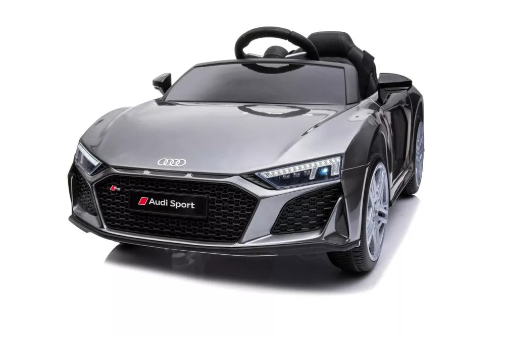 Elektrinis vaikiškas automobilis Audi R8 Lift A300, sidabrinės spalvos