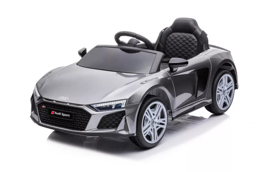 Elektrinis vaikiškas automobilis Audi R8 Lift A300, sidabrinės spalvos