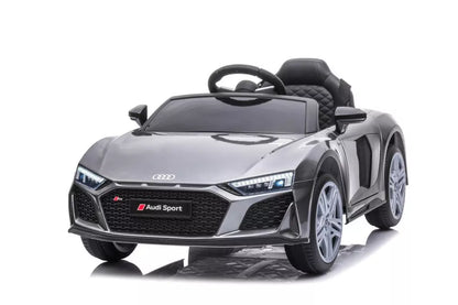 Elektrinis vaikiškas automobilis Audi R8 Lift A300, sidabrinės spalvos