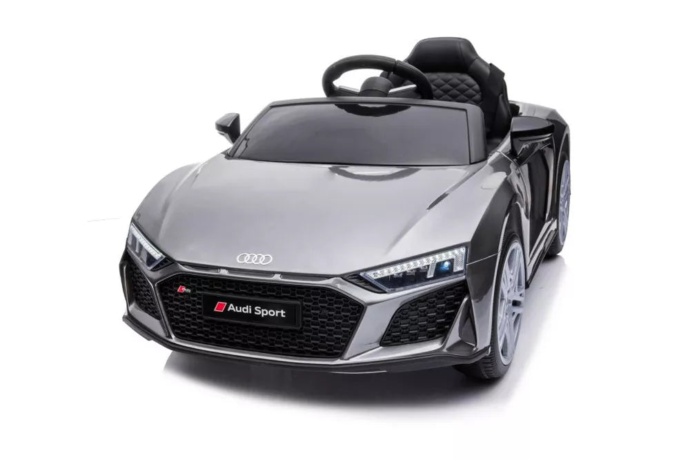 Elektrinis vaikiškas automobilis Audi R8 Lift A300, sidabrinės spalvos