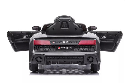 Elektrinis vaikiškas automobilis Audi R8 Lift A300, sidabrinės spalvos