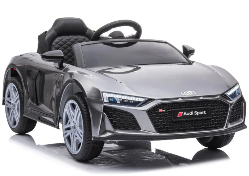 Elektrinis vaikiškas automobilis Audi R8 Lift A300, sidabrinės spalvos