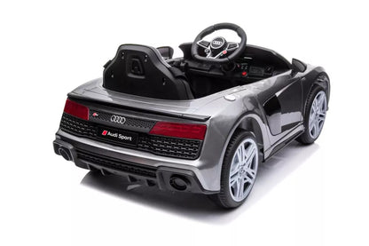 Elektrinis vaikiškas automobilis Audi R8 Lift A300, sidabrinės spalvos
