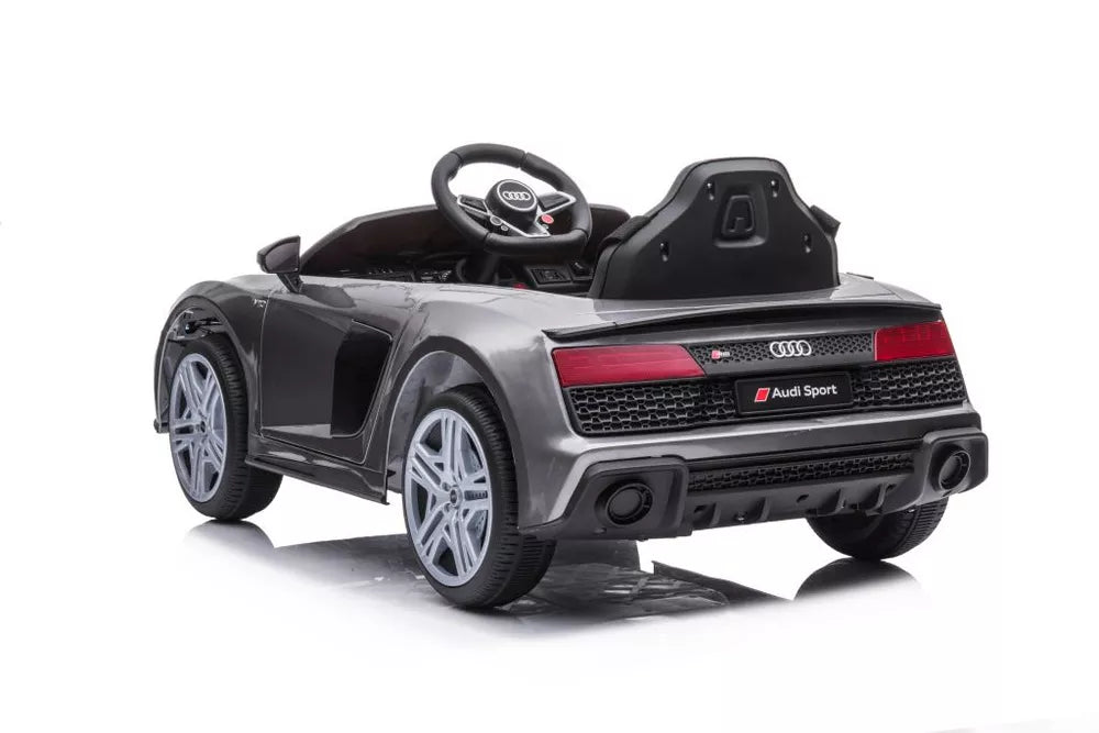 Elektrinis vaikiškas automobilis Audi R8 Lift A300, sidabrinės spalvos