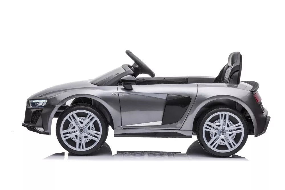 Elektrinis vaikiškas automobilis Audi R8 Lift A300, sidabrinės spalvos