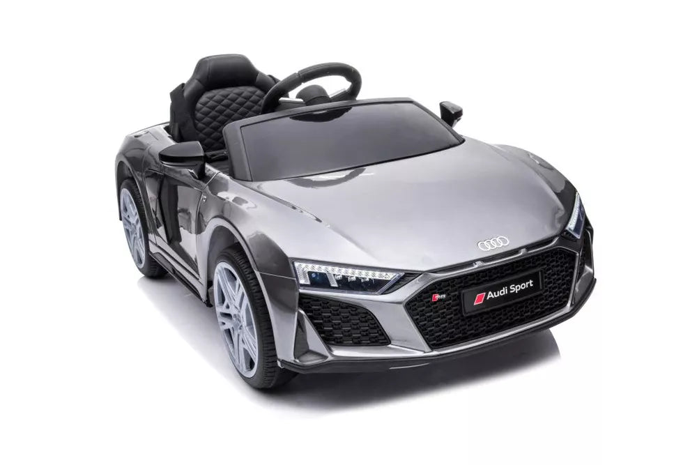Elektrinis vaikiškas automobilis Audi R8 Lift A300, sidabrinės spalvos