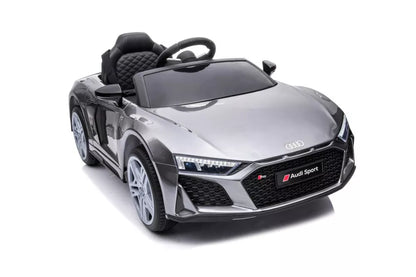 Elektrinis vaikiškas automobilis Audi R8 Lift A300, sidabrinės spalvos