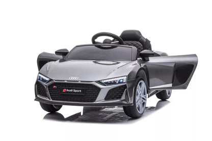 Elektrinis vaikiškas automobilis Audi R8 Lift A300, sidabrinės spalvos