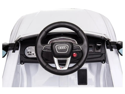 Elektrinis vaikiškas automobilis Audi RS Q8, baltas
