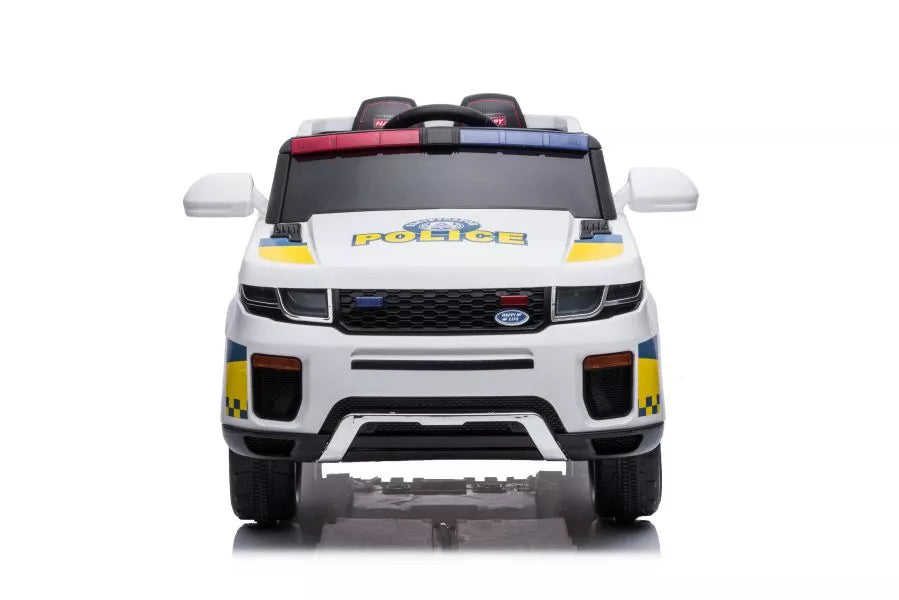 Elektrinis vaikiškas automobilis BBH-021 Policija, baltas