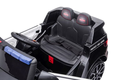 Elektrinis vaikiškas automobilis BBH-021 Policija, baltas