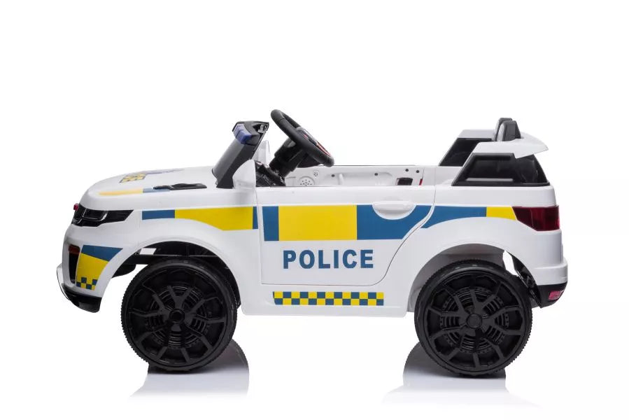Elektrinis vaikiškas automobilis BBH-021 Policija, baltas