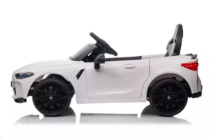 Elektrinis vaikiškas automobilis BMW M4 baltas