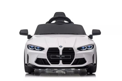 Elektrinis vaikiškas automobilis BMW M4 baltas