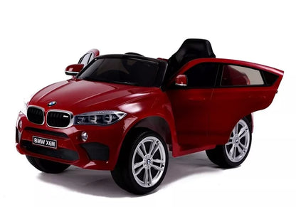 Elektrinis vaikiškas automobilis BMW X6 raudonos spalvos