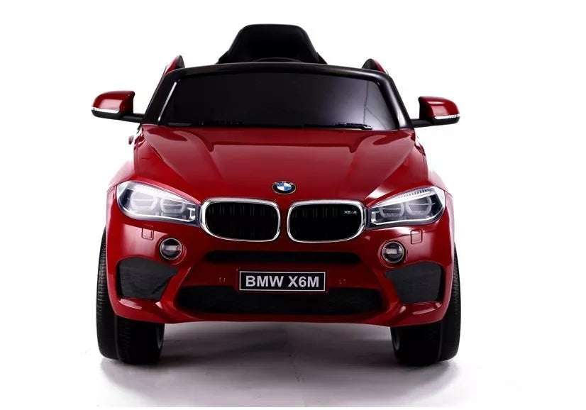 Elektrinis vaikiškas automobilis BMW X6 raudonos spalvos