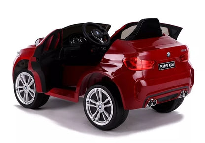 Elektrinis vaikiškas automobilis BMW X6 raudonos spalvos