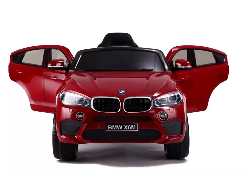 Elektrinis vaikiškas automobilis BMW X6 raudonos spalvos
