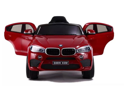 Elektrinis vaikiškas automobilis BMW X6 raudonos spalvos