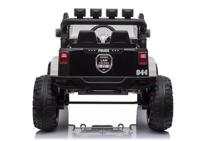 Elektrinis vaikiškas automobilis Jeep JC666 – baltas