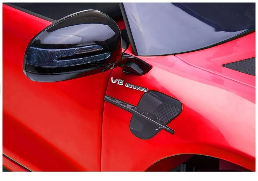 Elektrinis vaikiškas automobilis Mercedes GTR – Raudonas