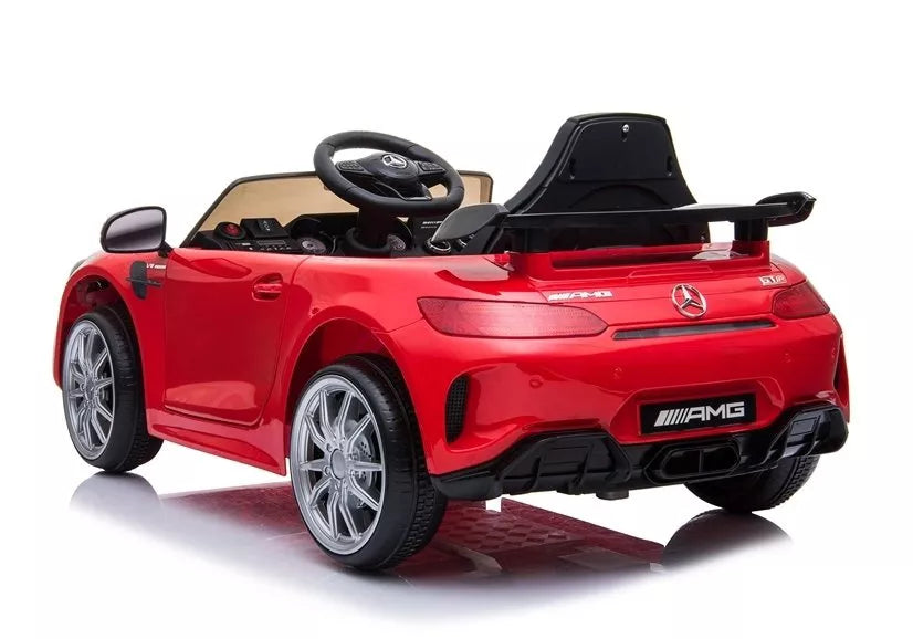Elektrinis vaikiškas automobilis Mercedes GTR – Raudonas