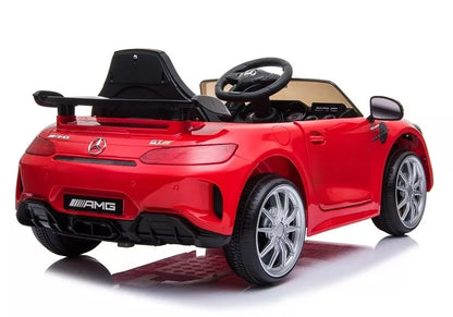 Elektrinis vaikiškas automobilis Mercedes GTR – Raudonas