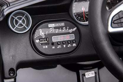 Elektrinis vaikiškas automobilis Mercedes SLC 300, raudonos spalvos
