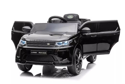 Elektrinis vaikiškas automobilis Range Rover BBH-023, juodas lakuotas