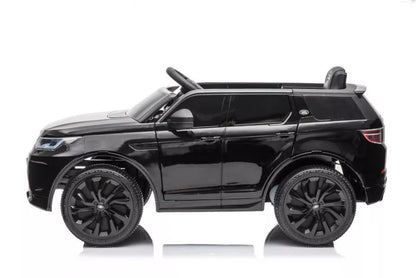 Elektrinis vaikiškas automobilis Range Rover BBH-023, juodas lakuotas