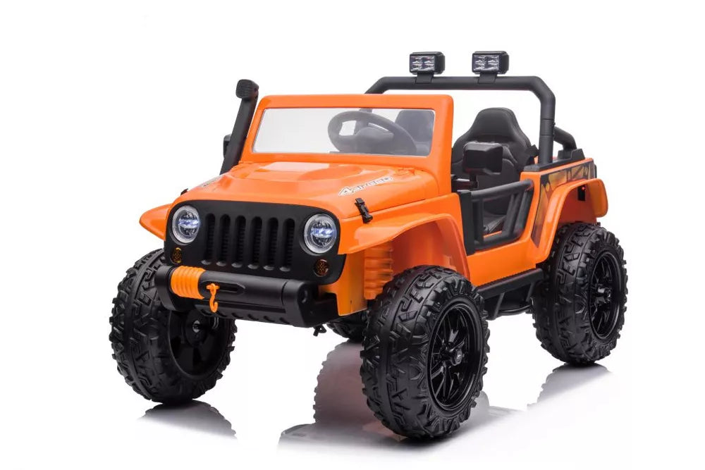 Elektrinis vaikiškas automobilis XB-1118 oranžinis