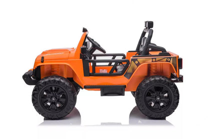 Elektrinis vaikiškas automobilis XB-1118 oranžinis