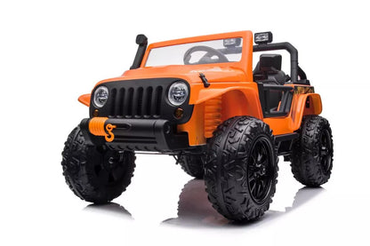Elektrinis vaikiškas automobilis XB-1118 oranžinis