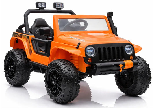 Elektrinis vaikiškas automobilis XB-1118 oranžinis