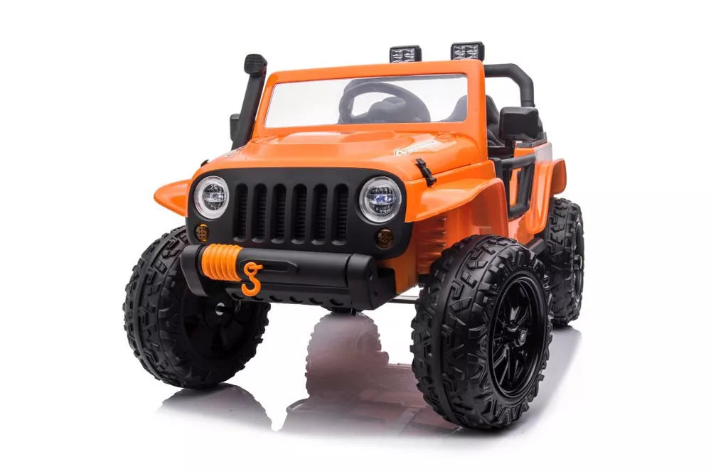 Elektrinis vaikiškas automobilis XB-1118 oranžinis