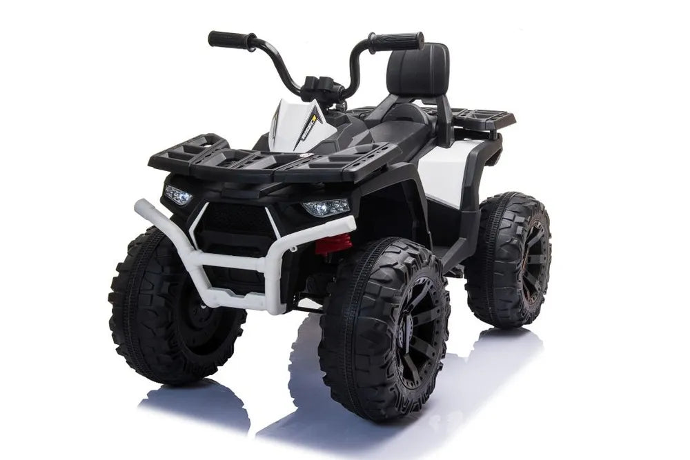 Elektrinis vaikiškas keturratis LEAN CARS Quad JC333, baltas