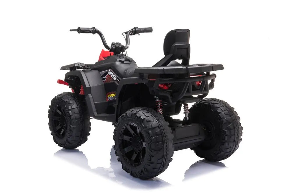 Elektrinis vaikiškas keturratis LEAN CARS Quad JC333, raudonas