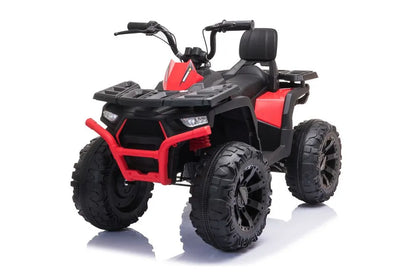 Elektrinis vaikiškas keturratis LEAN CARS Quad JC333, raudonas