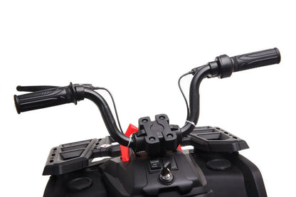 Elektrinis vaikiškas keturratis LEAN CARS Quad JC333, raudonas