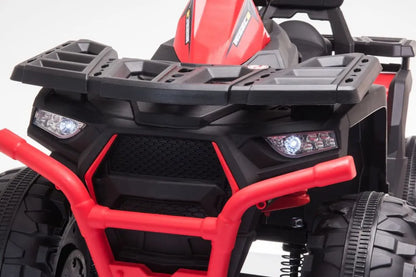 Elektrinis vaikiškas keturratis LEAN CARS Quad JC333, raudonas