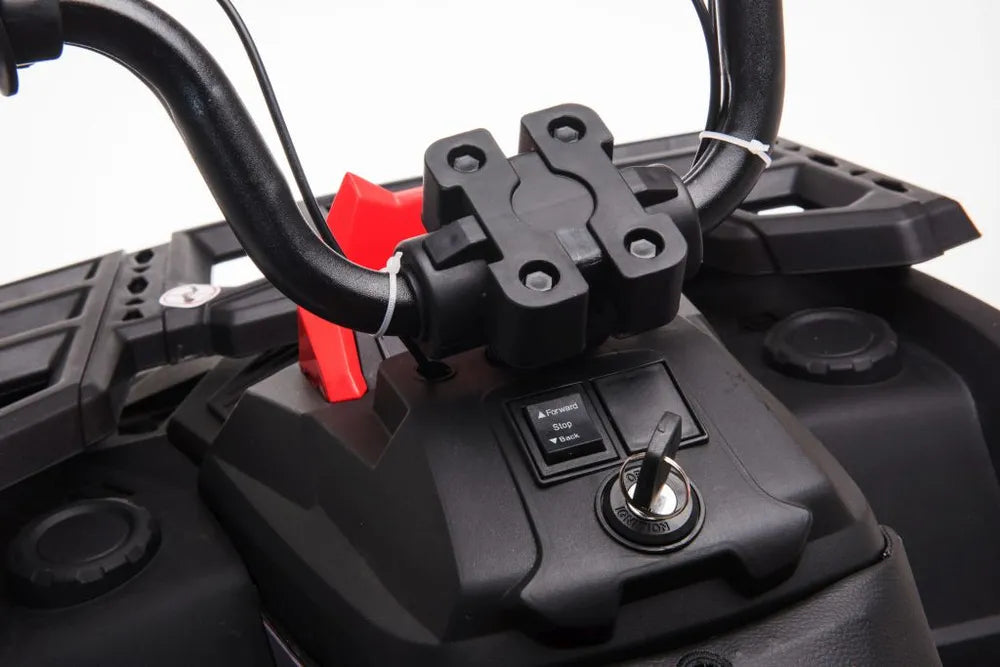 Elektrinis vaikiškas keturratis LEAN CARS Quad JC333, raudonas