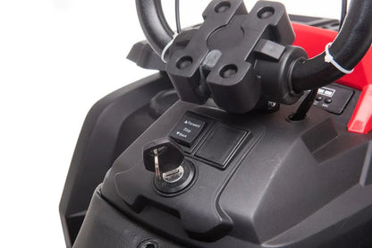 Elektrinis vaikiškas keturratis LEAN CARS Quad JC333, raudonas